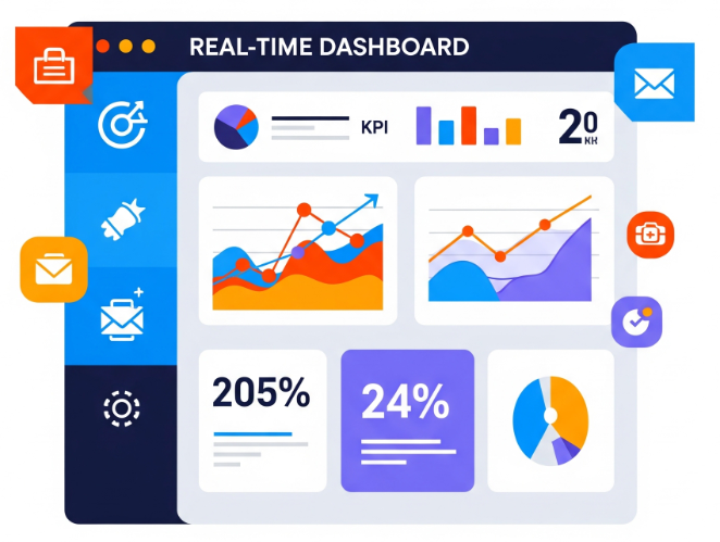 Dashboard in tempo reale